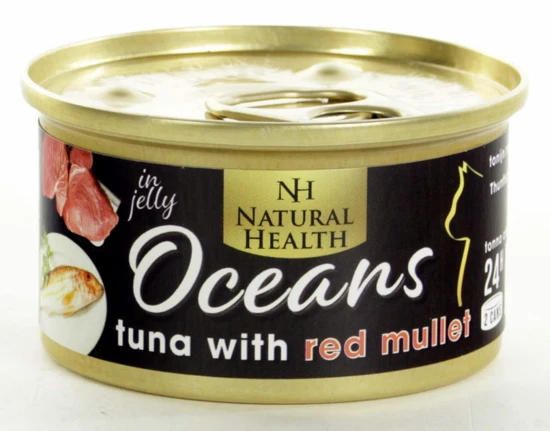 Natural Health cat oceans tuna&red mullet 85gr. kattenvoeding - afbeelding 1
