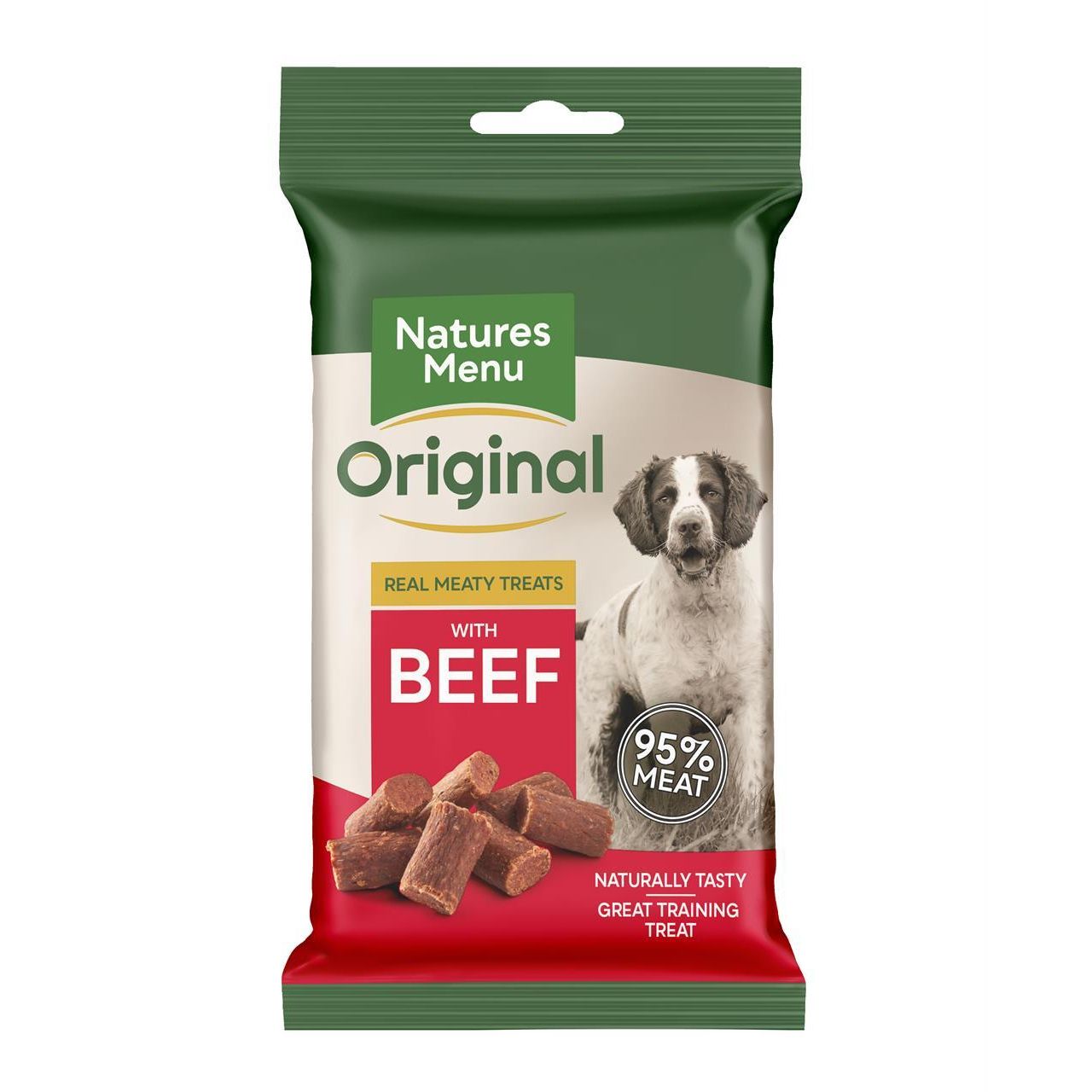 Natures menu dog treats beef 60 gram - Van Noord's Dierenvoeders 