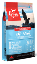 Orijen dog six fish whole prey 6 kg Hondenvoer