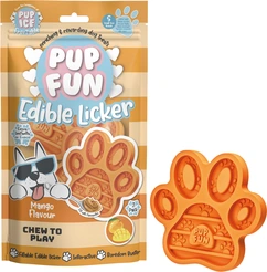 Pup ice pup fun edible lickers paw mango