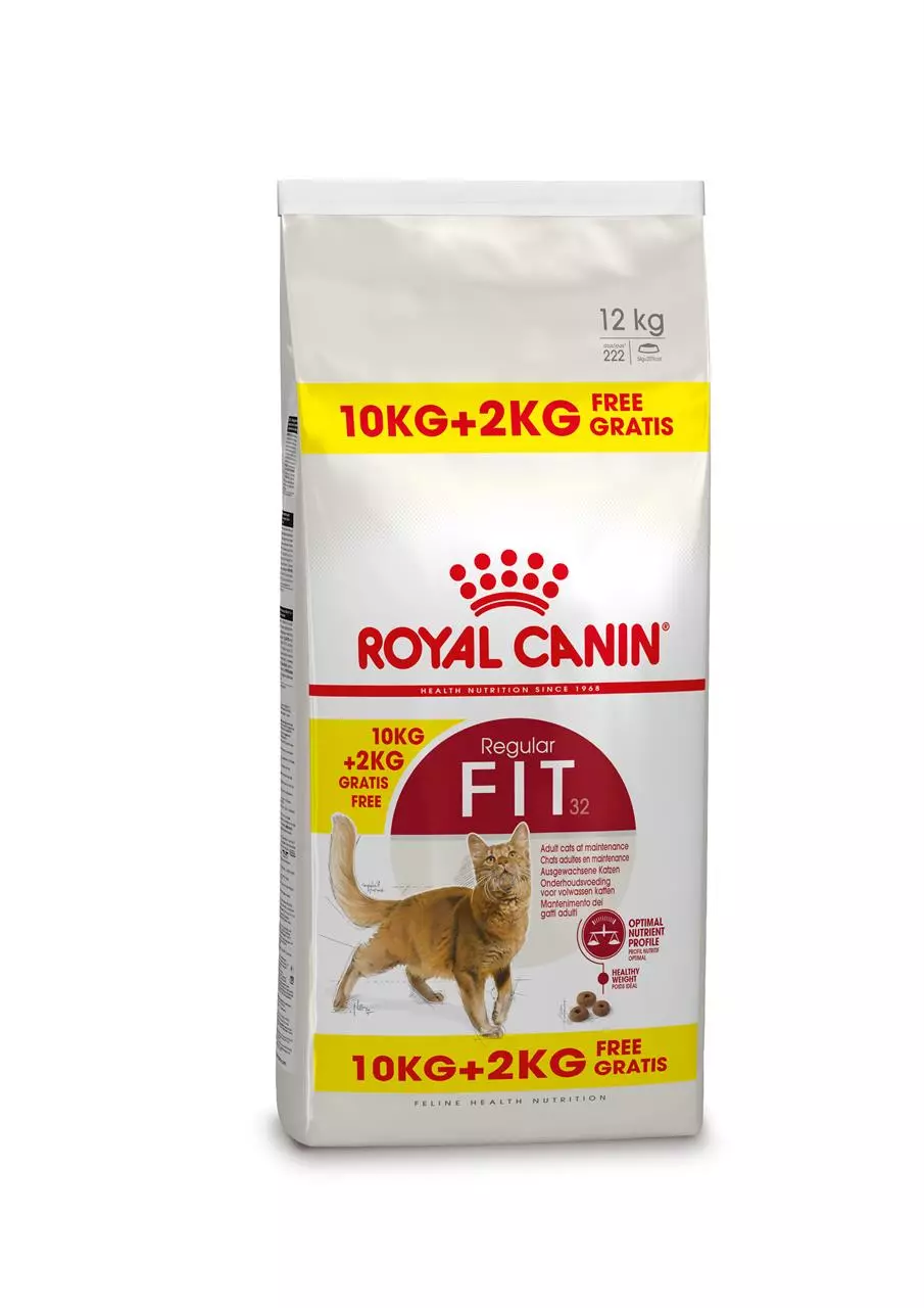 Royal Canin fit 32 10 kg + 2 kg gratis - Van Noord's Dierenvoeders
