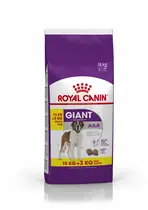 Royal Canin giant adult 15 kg + 3 kg gratis bonusbag