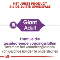 Royal Canin giant adult 15kg+3kg gratis bonusbag - afbeelding 5