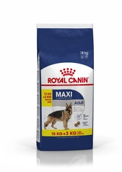 Royal Canin maxi adult 15kg+3kg gratis bonusbag