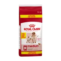 Royal Canin medium adult 15kg+3kg gratis bonusbag - afbeelding 1