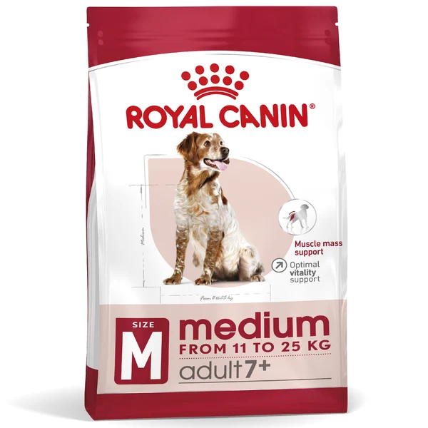 Royal Canin medium adult 7+ 15kg Hondenvoer - afbeelding 1