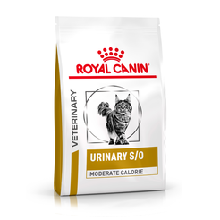 Royal canin veterinary diet urinary s/o moderate calorie 9 kg Kattenvoer