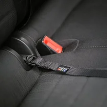 RukkaPets car seatbelt clip large zwart isofix - afbeelding 2