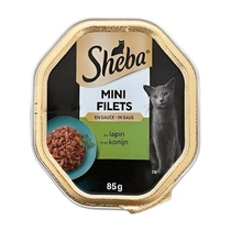 Sheba mini filets konijn in saus 85 gr