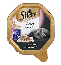 Sheba sauce lovers alu zalm 85 gr
