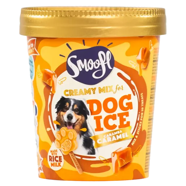 Smoofl ice cream mix dogs caramba caramel hondenijsjes SALE! - afbeelding 1