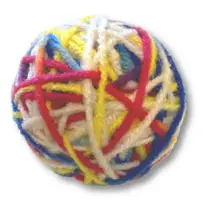 Stans Natural Cat Toy duo fun balls kattenspeelgoed - afbeelding 3