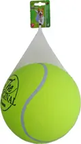 Tennisbal opblaasbaar bounce XXL geel 13 cm - afbeelding 2