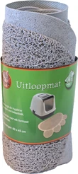 Uitloopmat voor kattenbakken poot licht grijs 60x45cm