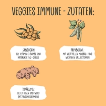 Vegdog veggies immune met duindoorn en kurkuma 125 gram - afbeelding 6
