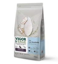 Vigor&Sage cat adult low sensitivity yam&white fish 2 kg