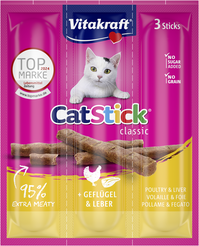Vitakraft catstick mini gevogelte&lever