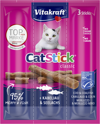 Vitakraft catstick mini kabeljauw&koolvis