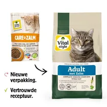 Vitalstyle Ecostyle cat care zalm 4kg kattenvoer - afbeelding 2