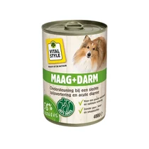 Vitalstyle Ecostyle dog blik maag + darm 400 gram Hondenvoer - afbeelding 1