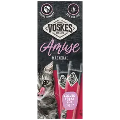 Voskes amuse liquid treat makreel 20x15 gram