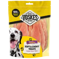 Voskes kippenborstfilets soft & chewy 400 gram