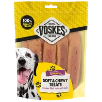 Voskes kipfilets soft&chewy met eend 400 gram