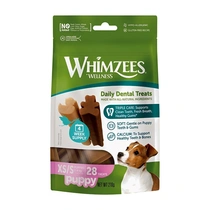 Whimzees puppy value bag xs/s breeds 28 stuks - afbeelding 1