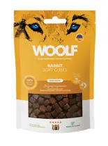 Woolf Soft Cubes monoprotein Rabbit konijn 100 gram