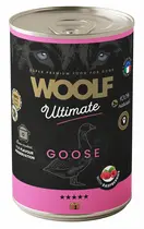 Woolf Ultimate dog blik goose&raspberry 400gr.